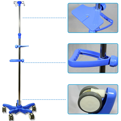 스테인레스 스틸 플로어 스탠딩 주입 스탠드